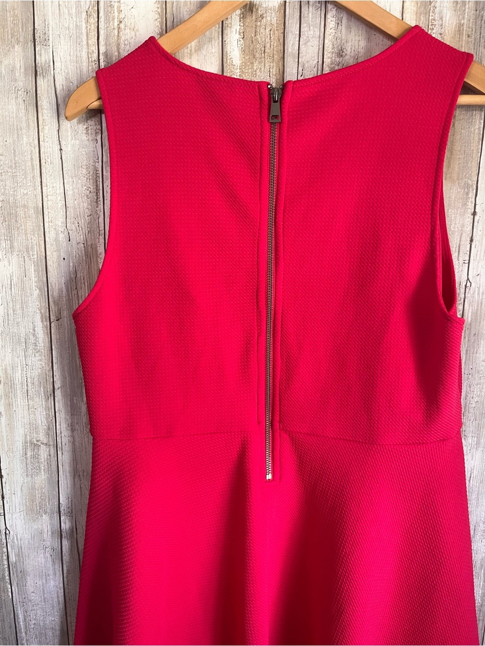 NWT Torrid Passion Ponte Hi Low Peplum Top Fuchsia Pink Size 1 14/16 - Picture 5 of 6